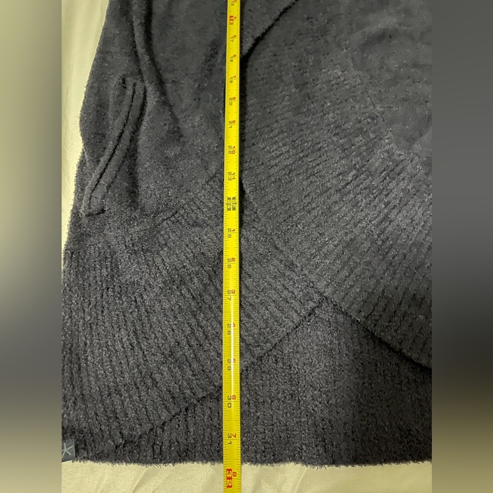 Barefoot Dreams‎ Bamboo Chic Lite Cardigan Size XS Navy - Picture 5 of 6